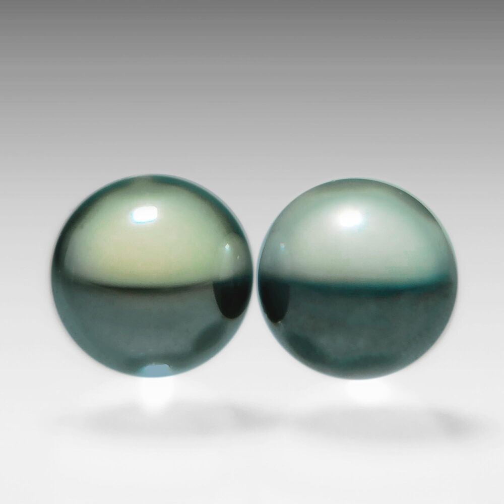 7060 Diamondium Sphere Pack of 2, 3mm Loose Polished crystalline Bead no